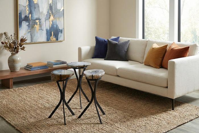 Agate Side Table, Assorted