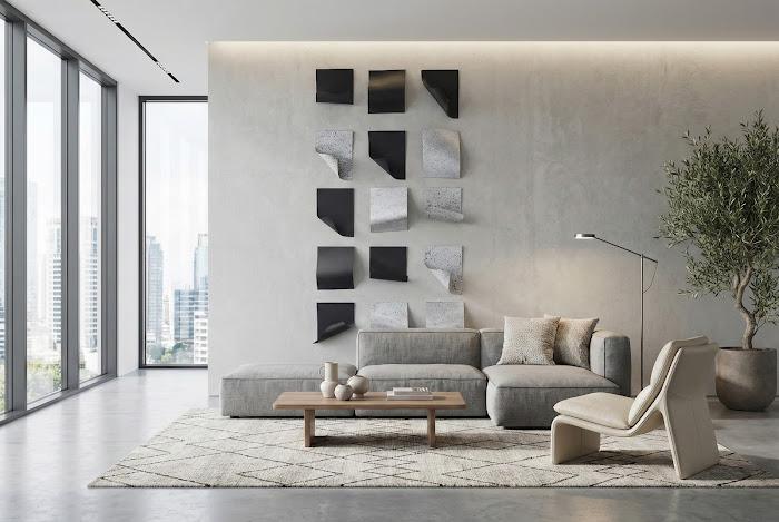 Pages Wall Tiles, Antique Black, Assorted