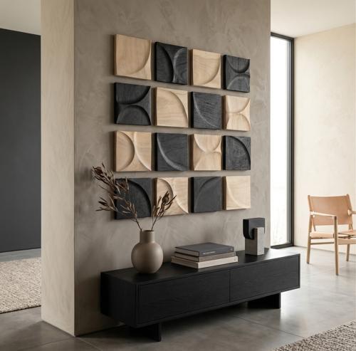 Curve Wall Tile, Wave, Bleached