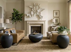 River Stone Side Table, Charcoal Stone