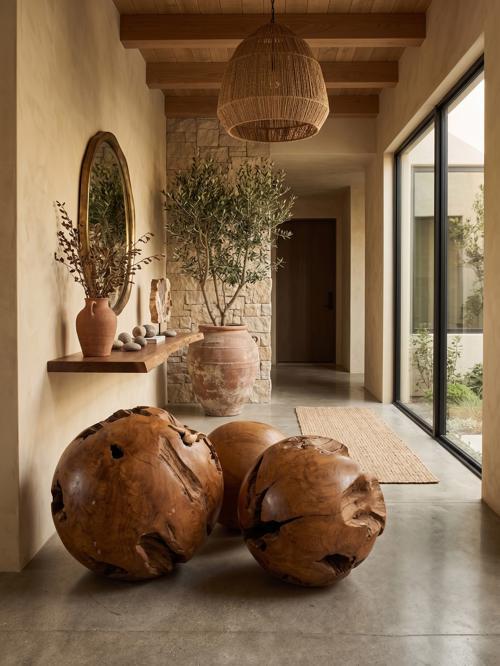 Teak Wood Ball, Small