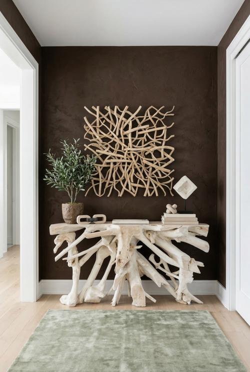 Vine Wall Tile, XL, Bleached