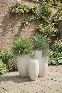 Aera Planter, Off White, Large