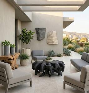 Stratified Rock Wall Décor, Roman Stone