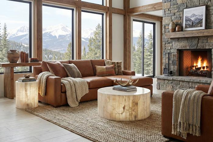 Onyx  Round Side Table, White