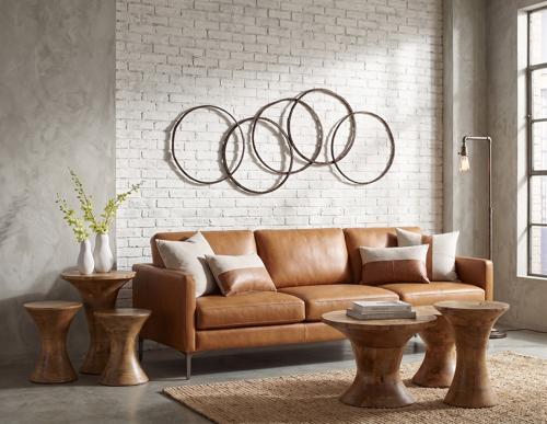 Olympic Wall Hanging, Reclaimed Oil Drums Rims, 5 Rings