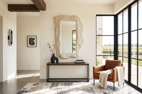 Stratified Rectangle Mirror, Roman Stone