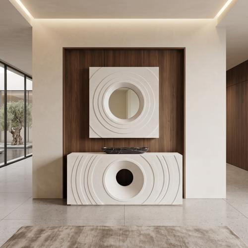 Void Mirror, White Stone