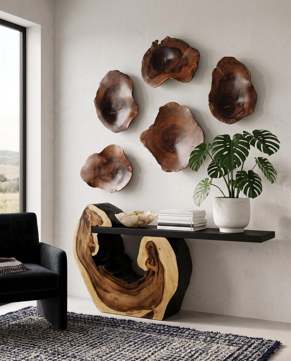Arruga Wood Wall Decor, Natural