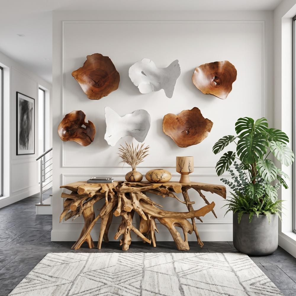 Arruga Wood Wall Decor, Bleached