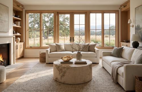 Formation Coffee Table, Roman Stone