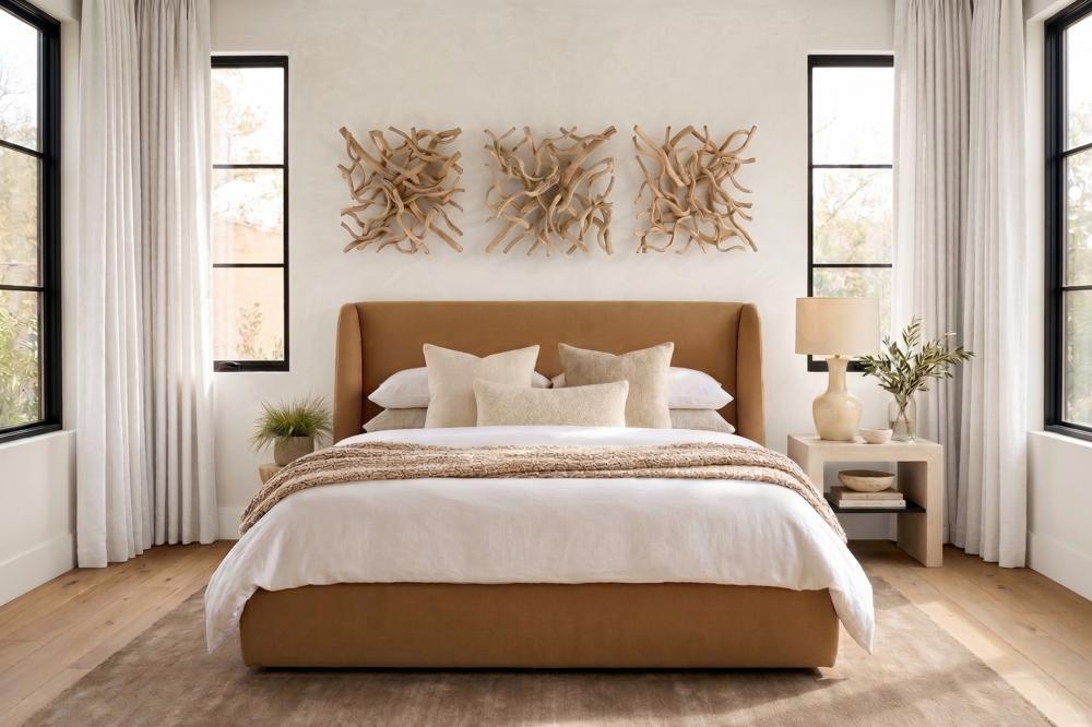 Vine Wall Tile, LG, Bleached