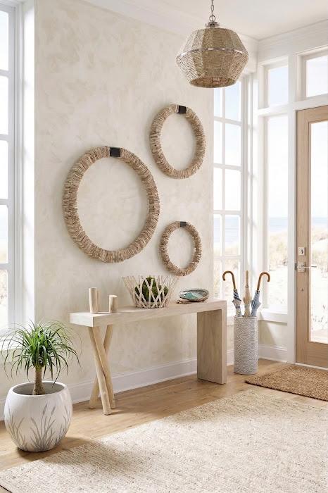 Branch Waterfall Console Table, Bleached