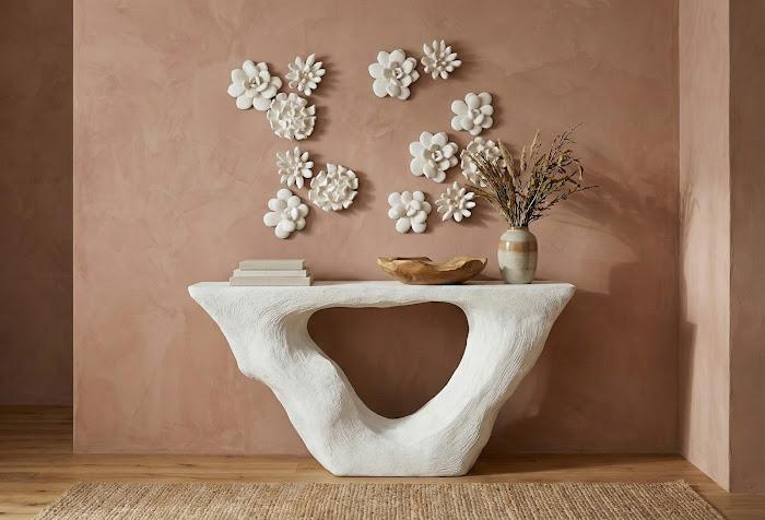 Strata Console,  Roman Stone