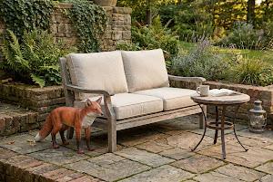 Red Fox Sculpture, Gel Coat