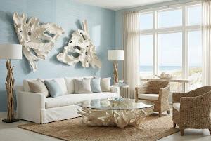 Contour Cast Root Triangle Wall Art, Faux Bleached