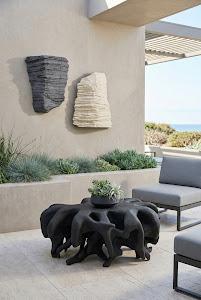 Stratified Rock Wall Décor, Roman Stone