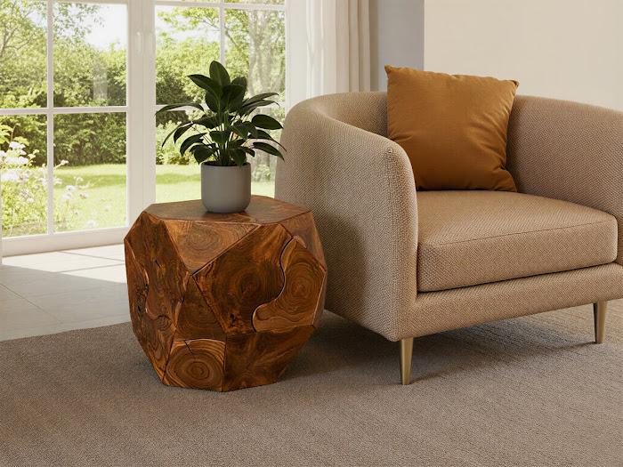 Prism Coffee Table, Natural