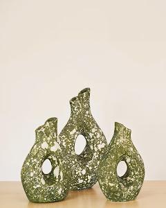 Olive Oil Vase, Green, Small