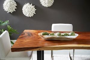 Onyx Canoe Bowl, White