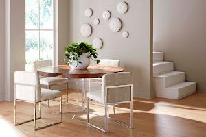 Frozen Dining Chair, Off White