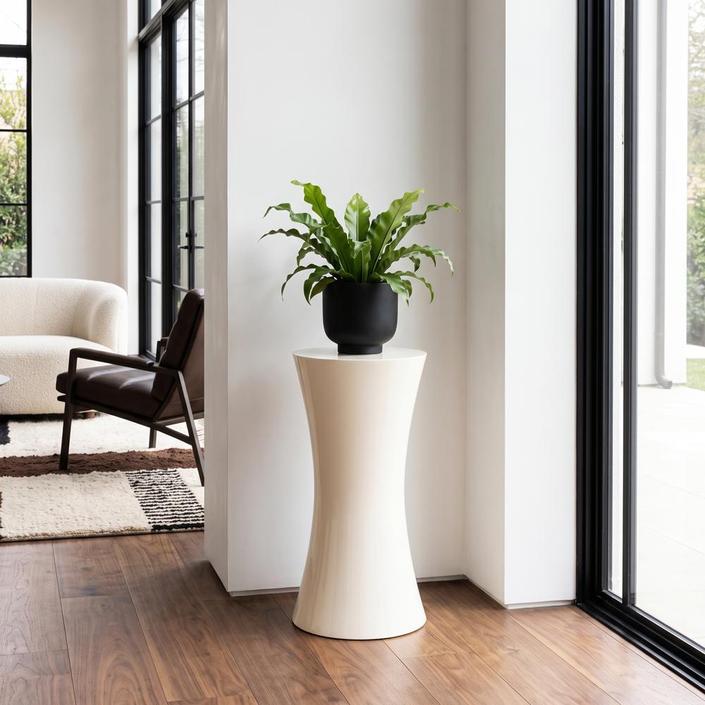 Ave Pedestal, Gel Coat White