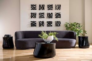 Vine Wall Tile, Black