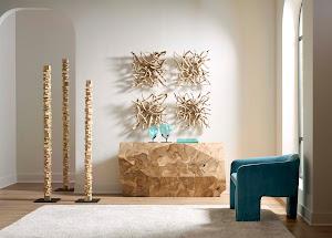 Vine Wall Tile, LG, Bleached
