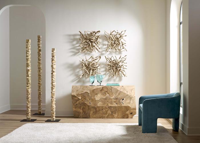 Vine Wall Tile, LG, Bleached