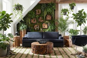 Teak Chunk Coffee Table, Round