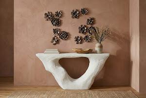 Strata Console,  Roman Stone