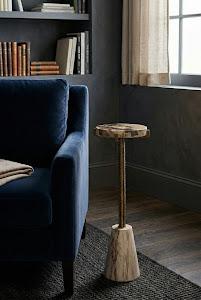 Erva Side Table, Slim Base