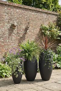 Aera Planter, Black, Large