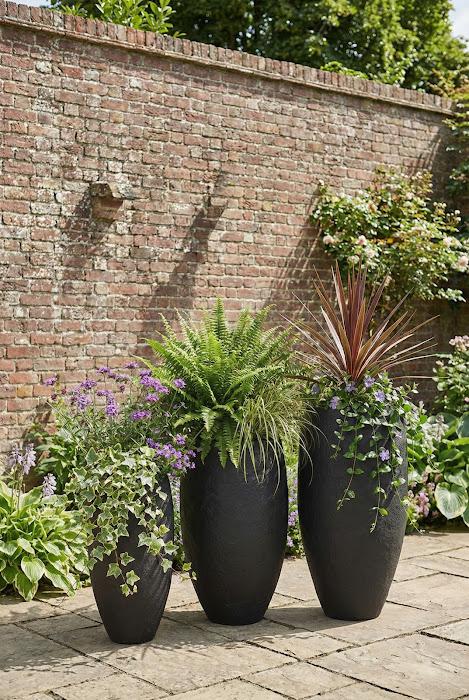 Aera Planter, Black, Large