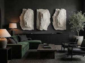 Stratified Cast Stone Wall Art, Roman Stone