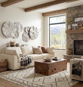 Teak Slice Coffee Table, Rectangle