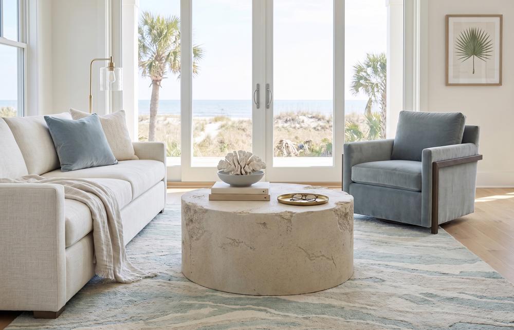 Formation Coffee Table, Roman Stone