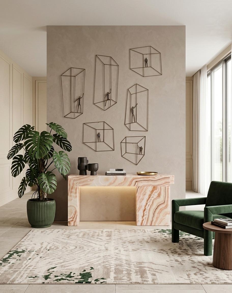 Perspective Wall Art, Rectangular, Sitting