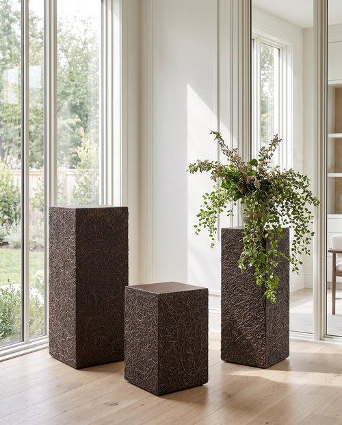 String Theory Pedestal, Bronze, MD