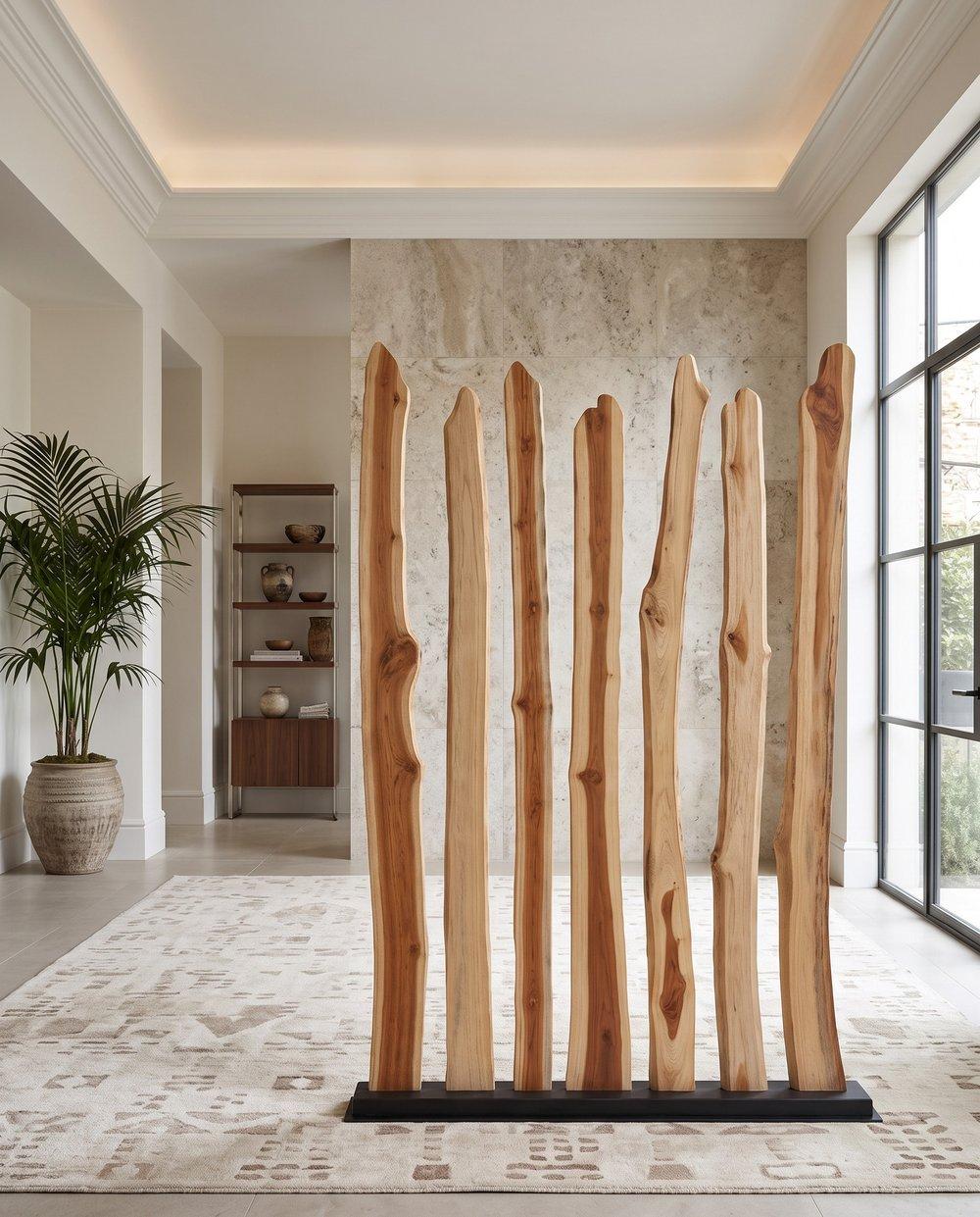 Wood Screen, Natural