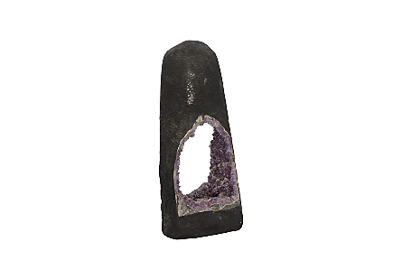 Amethyst Sculpture With Hole, SM