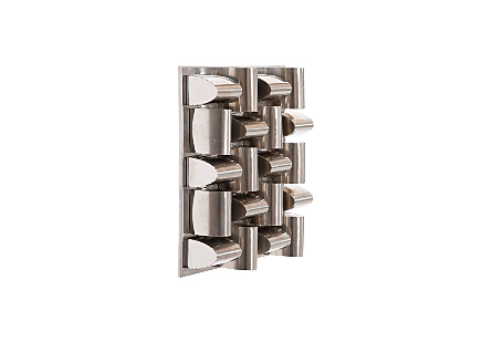 Arete Wall Tile Stainless Steel