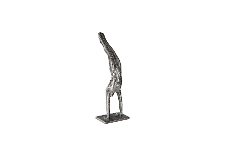 Handstand Sculpture, Aluminum Small