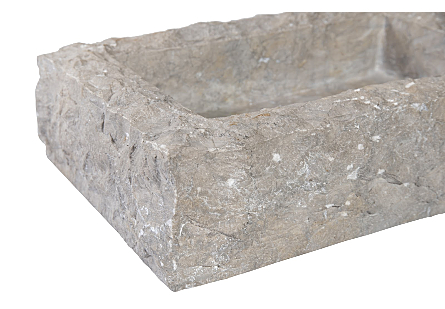 Marble Planter Gray, Small