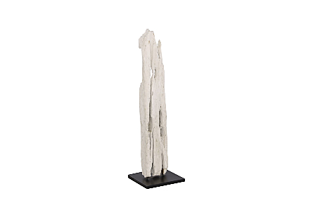 Bleached Erosion Sculpture on Stand