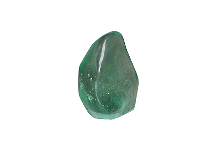 Polished Obsidian Stone Small, Green