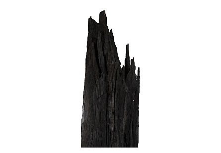 Wood Sculpture Black