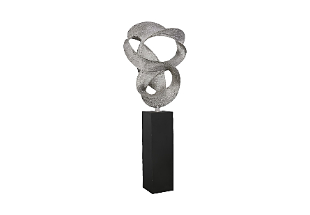 Twisted Sculpture Stainless Steel