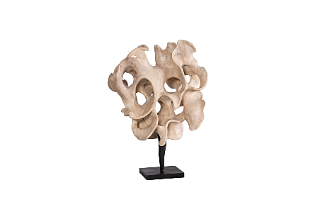 Carved Sculpture Bleached