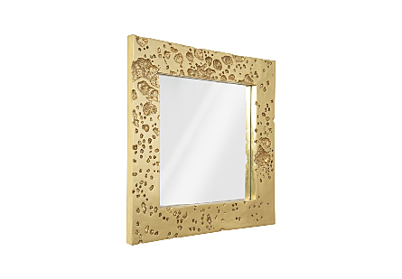 Splotch Gold Mirror